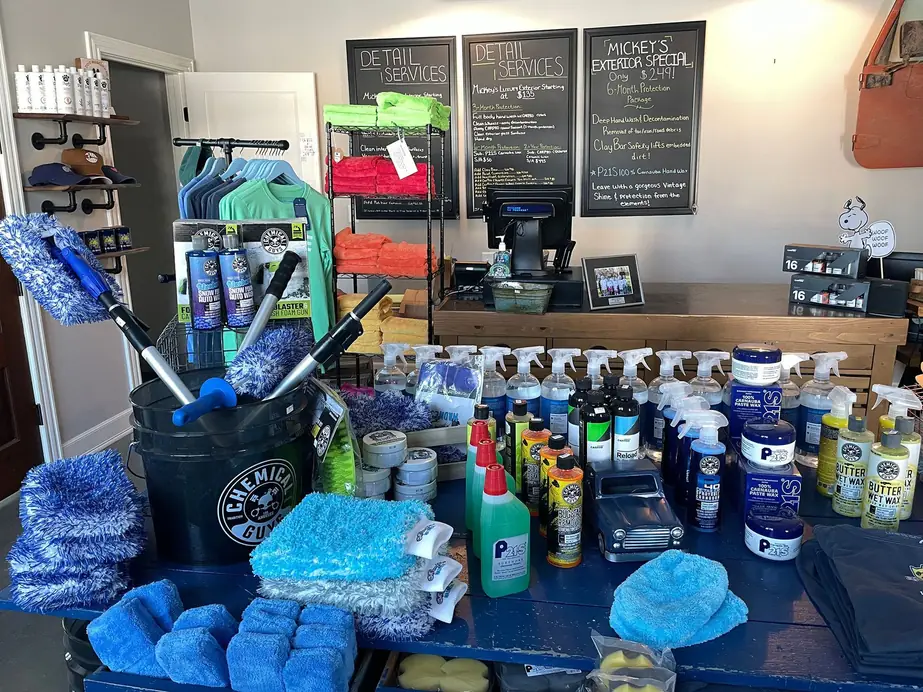 Car care counter